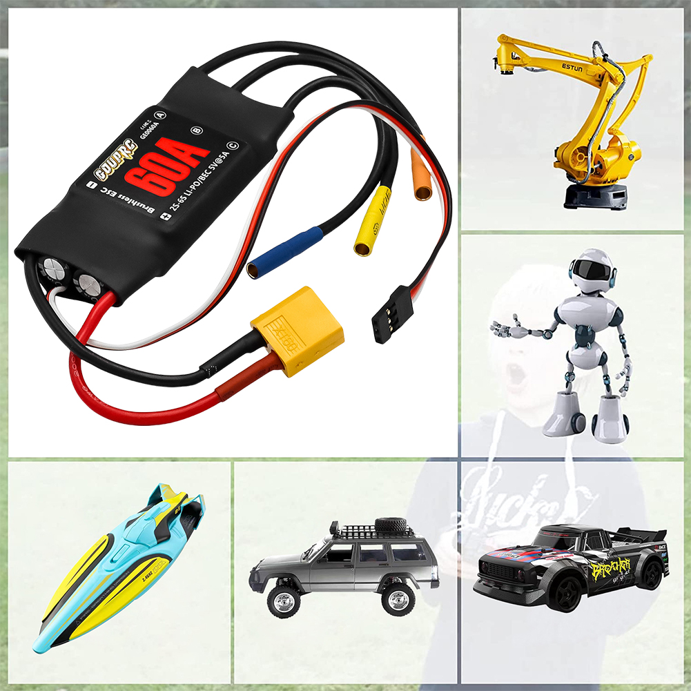 60A Electronic Speed Controlle - огляд і ціна Rc Helicopter Electric