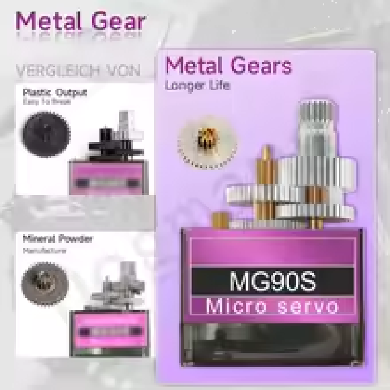 MG90S Metal Gear Servo 9g SG90 - огляд і ціна Rc Helicopter Motor