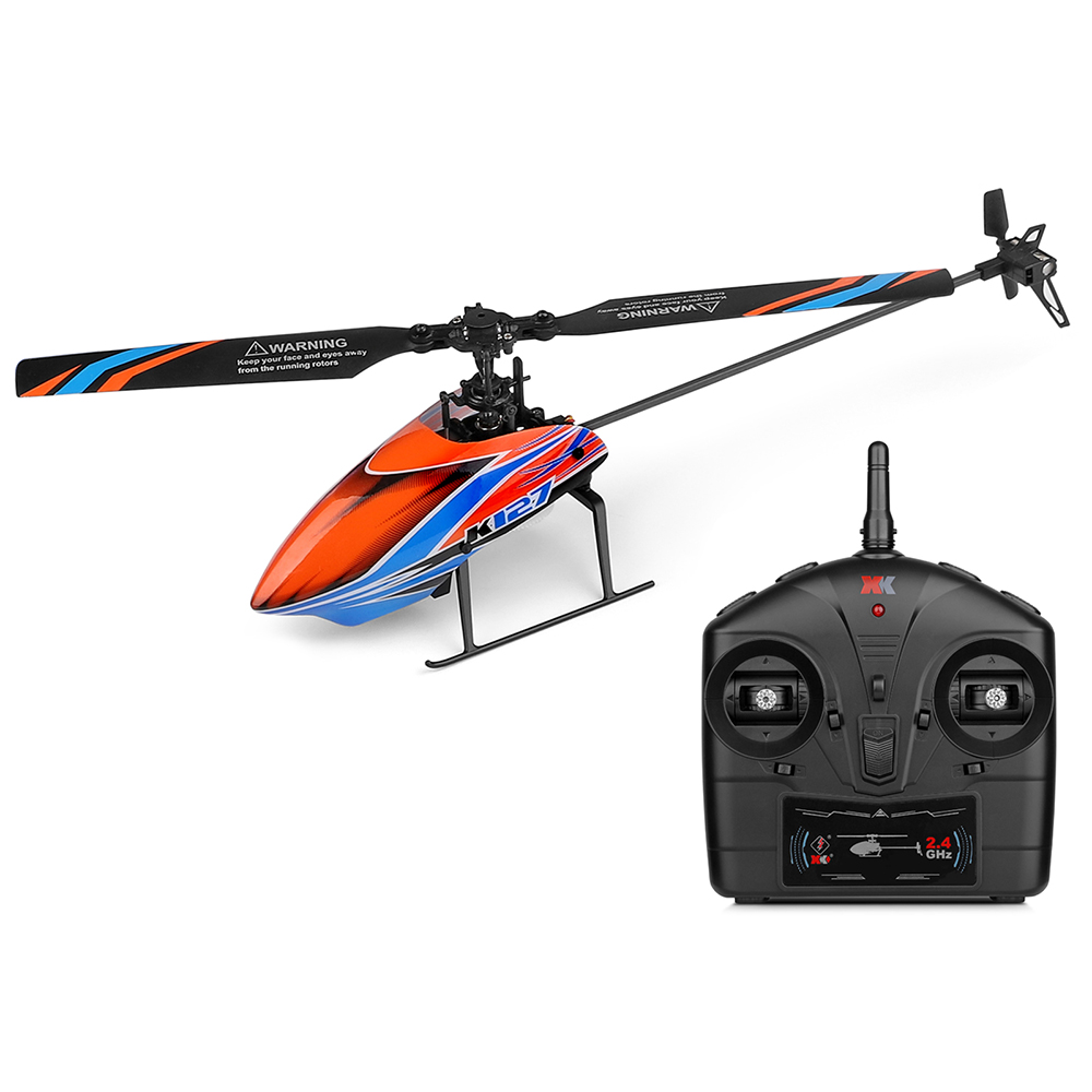 WLtoys XK K127 2.4G 4CH 6-Aixs - огляд і ціна Rc Helicopter Large