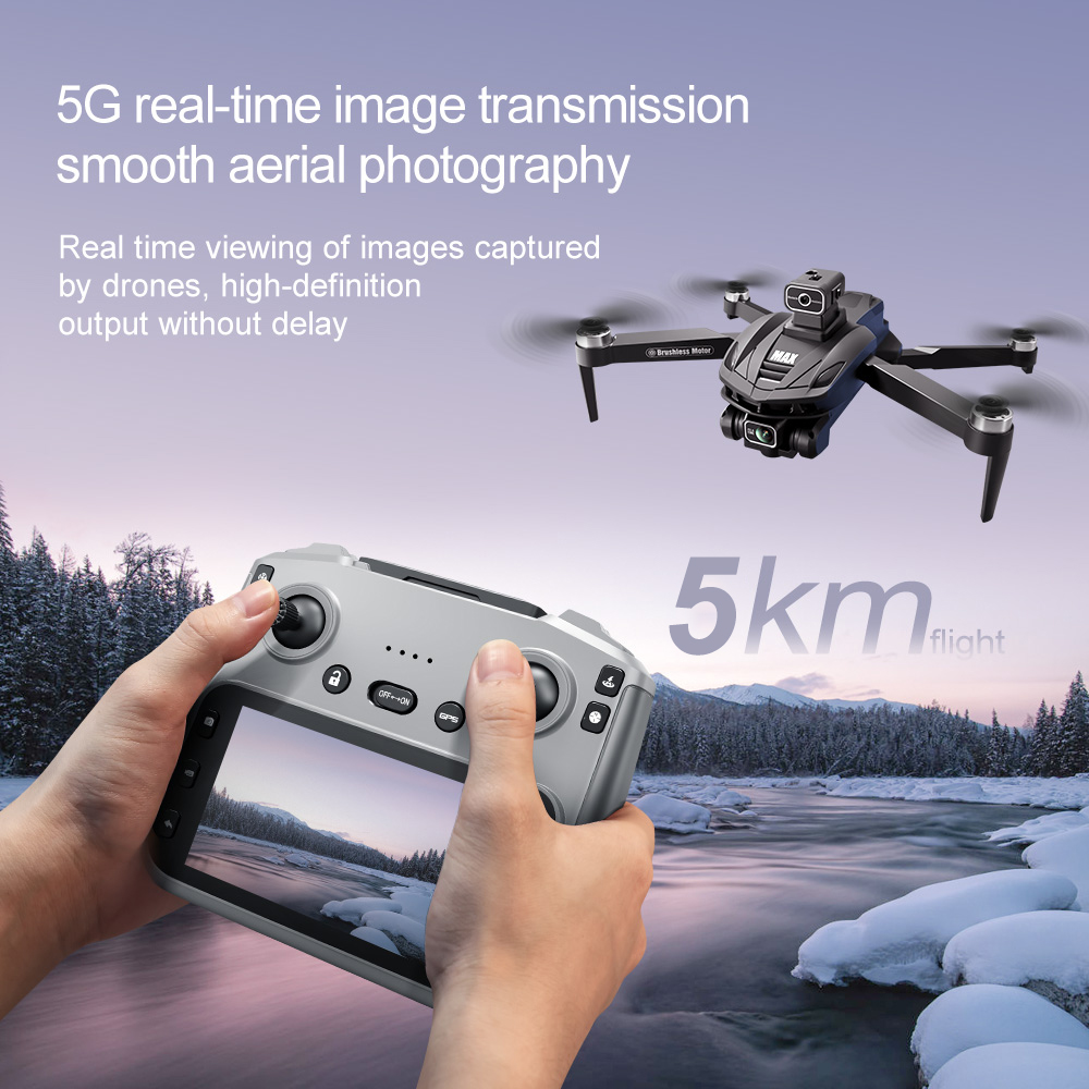 V168 PRO Max GPS Drone 8K Prof - огляд і ціна Rc Helicopter Electric