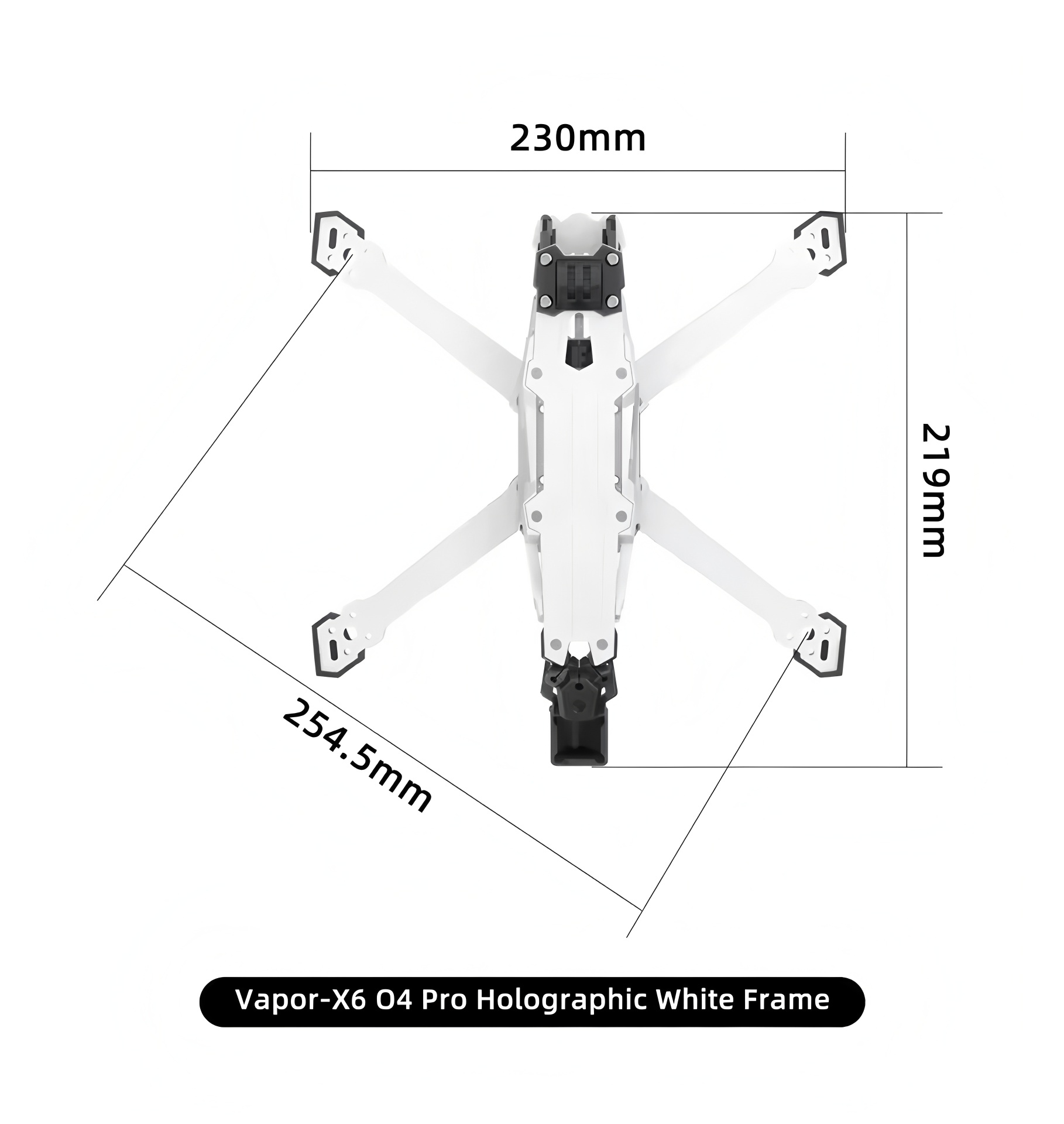 GEPRC Vapor D5/x5/x6 O4 Pro Fr - огляд і ціна Rc Helicopter Parts